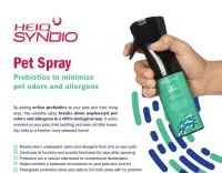 HeiQ Synbio Pet Spray brochure